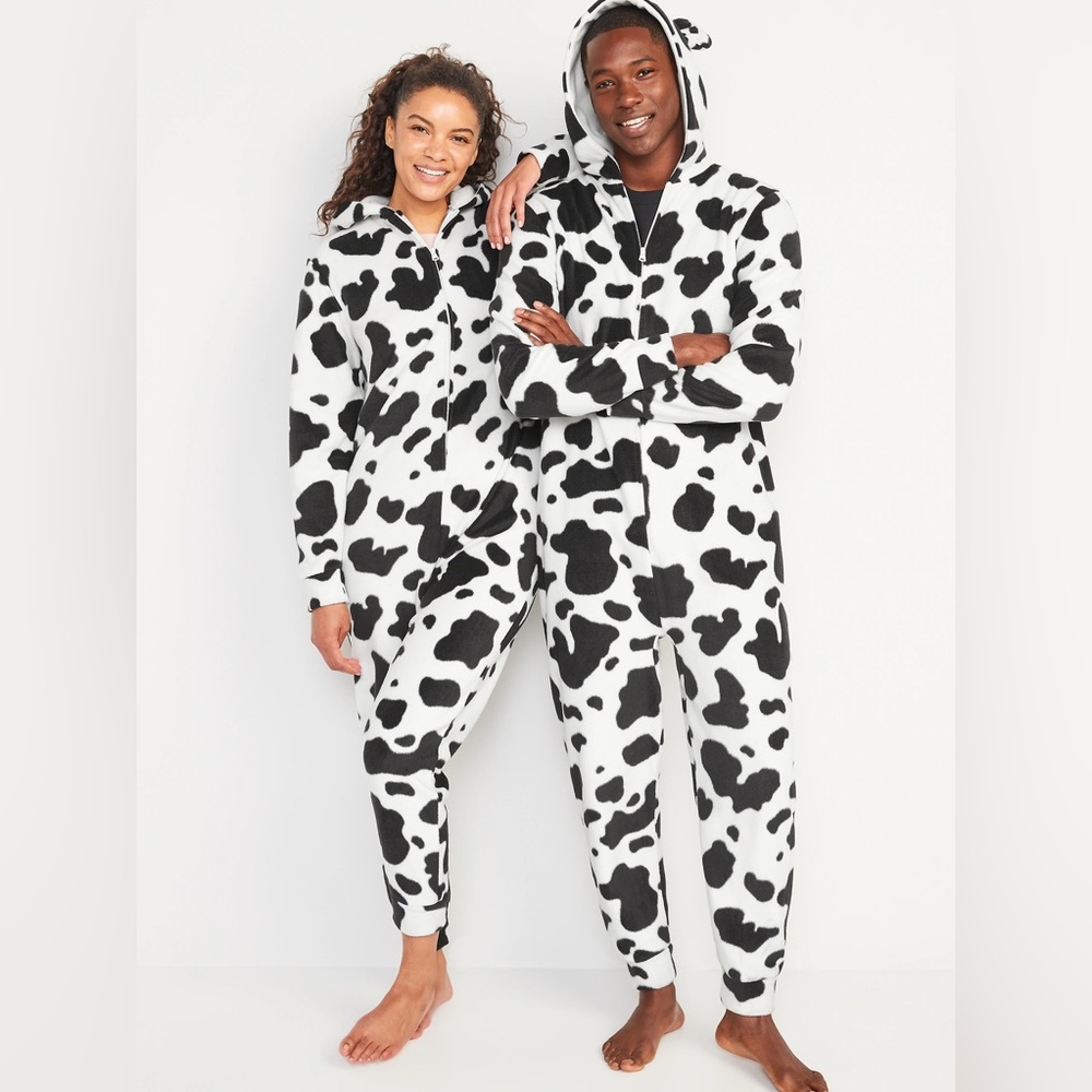 cozy cow onesie costume